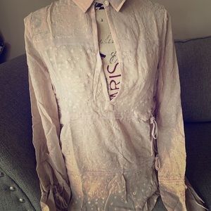 NWT All Saints Vintage Pink Blouse Small